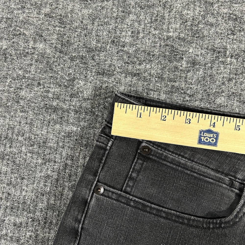 Bonobos Jeans Mens's Size 38x32 Black Straight Leg Denim Casual Stretch READ - Picture 7 of 13